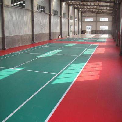 PVC塑胶地板 PVC篮球场地板 PVC运动地板 Sinwe/鑫威体育